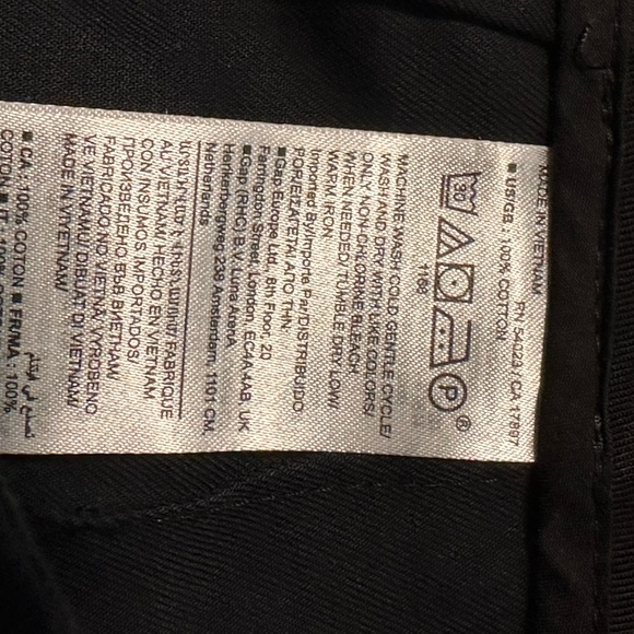 Banana Republic Wide Leg Black Cropped Pants - Picture 7 of 14